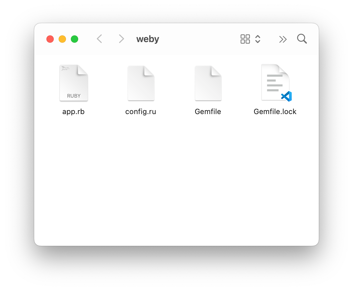 weby file explorer