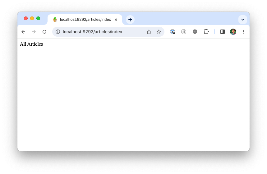 Articles Page