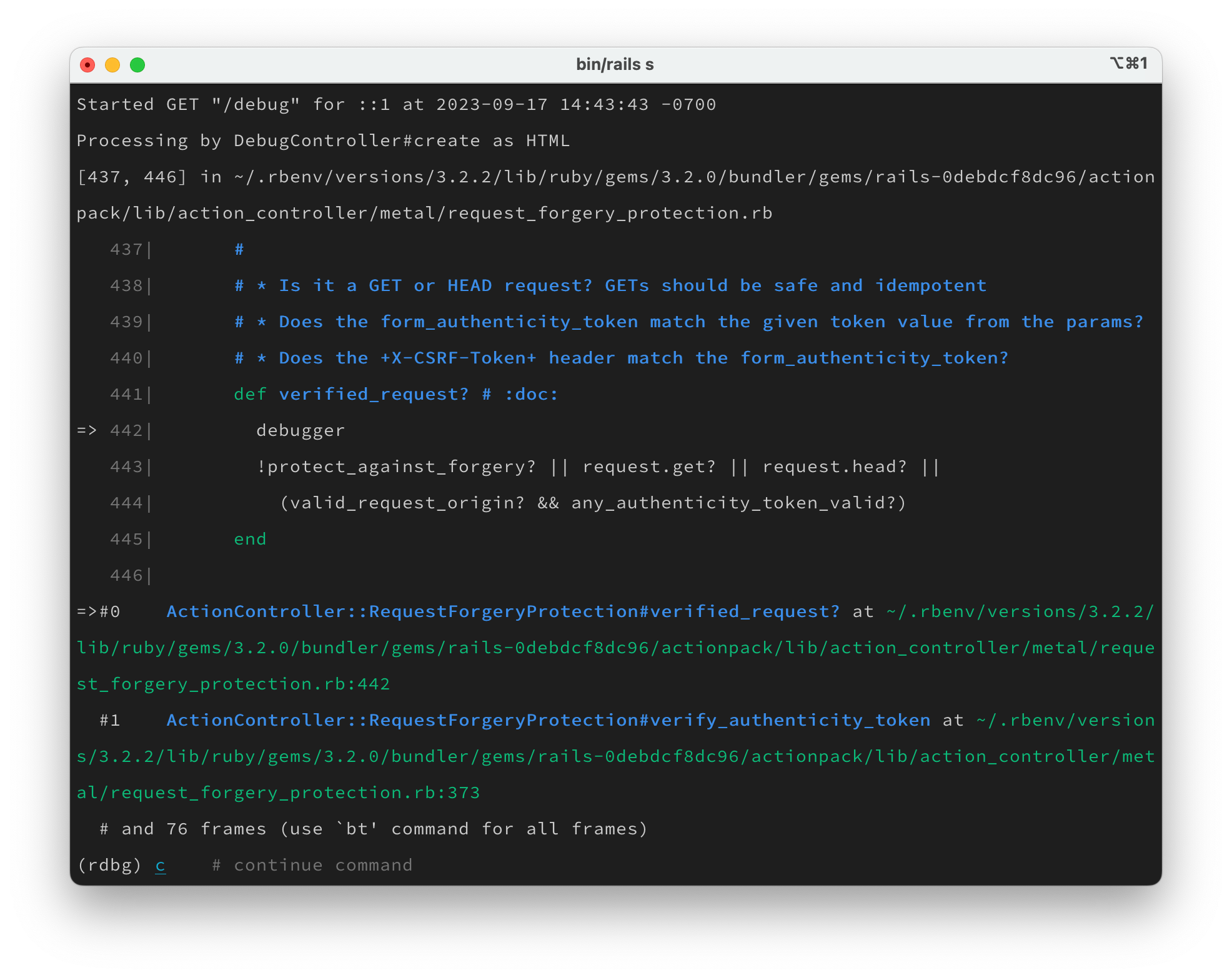 How to Debug and Step-Through Rails Codebase