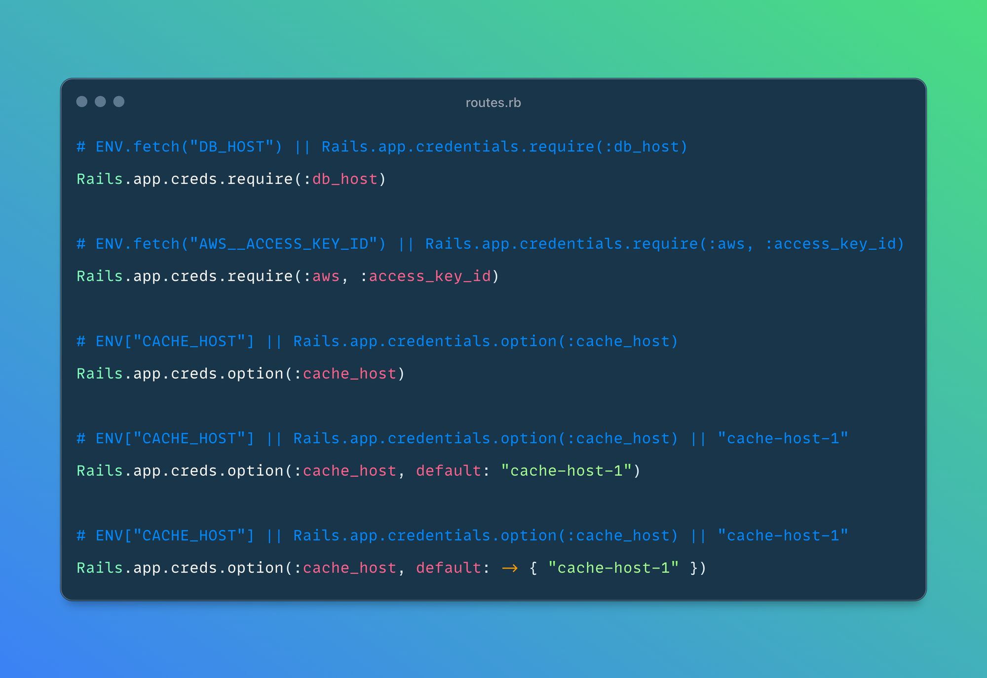 Combined Credentials in Rails 8.2