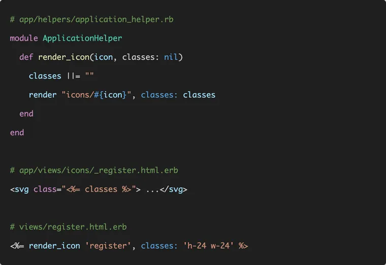 How to Render SVG Icons in Rails