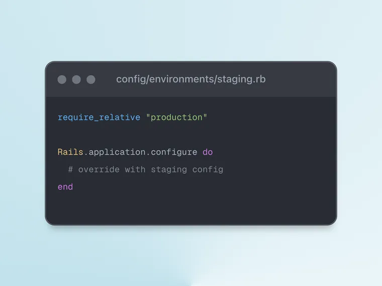 Understanding Rails Environments